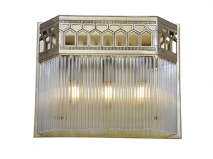 BERLIN III - Brass wall lamp - Wall lamp by Patinas Lighting