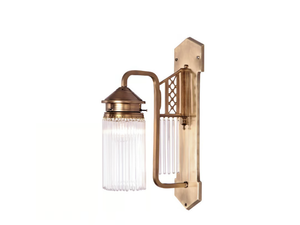 BERLIN IV - Brass wall lamp - Wall lamp by Patinas Lighting