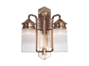 BERLIN V - Brass wall lamp - Wall lamp by Patinas Lighting