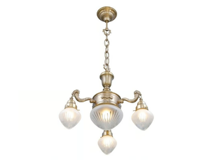 EGER I - Handmade brass chandelier - Ceiling lamp by Patinas Lighting