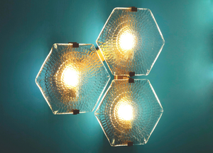 HEXXA WALL LIGHT 03 OL - LED glass wall lamp - Wall lamp by Patinas Lighting