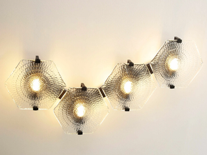 HEXXA WALL LIGHT 04 - LED glass wall lamp - Wall lamp by Patinas Lighting