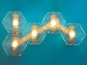 HEXXA WALL LIGHT 05 - LED glass wall lamp - Wall lamp by Patinas Lighting