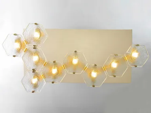 HEXXA WALL LIGHT 09 - LED glass wall lamp - Wall lamp by Patinas Lighting
