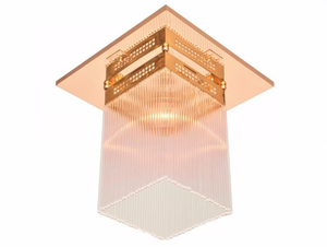 HOFFMANN I - Handmade brass ceiling lamp - Ceiling lamp by Patinas Lighting