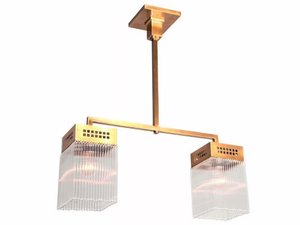 HOFFMANN I - Handmade brass pendant lamp - Ceiling lamp by Patinas Lighting