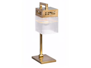HOFFMANN I - Handmade brass table lamp - Table lamp by Patinas Lighting