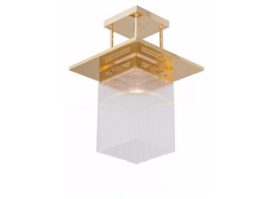 HOFFMANN II - Handmade brass pendant lamp - Ceiling lamp by Patinas Lighting