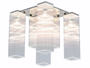 HOFFMANN II - Handmade nickel ceiling lamp - Ceiling lamp by Patinas Lighting