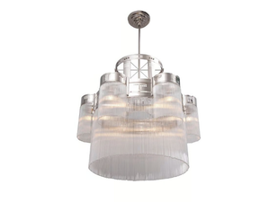 HOFFMANN IV - Handmade brass chandelier - Ceiling lamp by Patinas Lighting