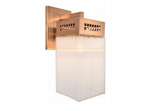 HOFFMANN IV - Handmade brass wall lamp - Wall lamp by Patinas Lighting