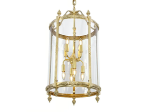 LATERNA I - Brass pendant lamp - Ceiling lamp by Patinas Lighting