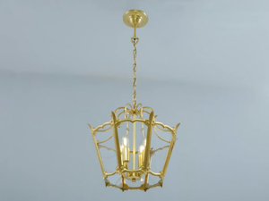 LATERNA II - Brass pendant lamp - Ceiling lamp by Patinas Lighting