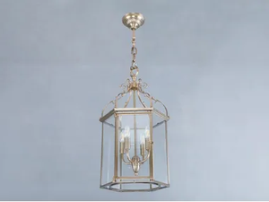 LATERNA VI - Brass pendant lamp - Ceiling lamp by Patinas Lighting