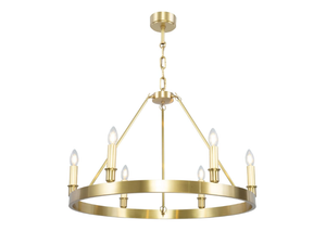 LOS ANGELES PENDANT 70 - Brass chandelier - Ceiling lamp by Patinas Lighting
