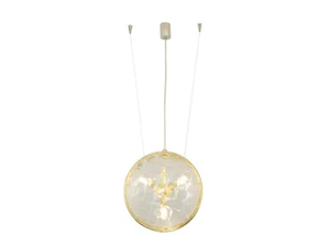 MACARON PENDANT VERTICAL 30 - LED brass pendant lamp - Ceiling lamp by Patinas Lighting