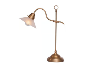 MANHATTEN I - Brass table lamp - Table lamp by Patinas Lighting