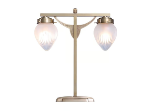 MANHATTEN III - Brass table lamp - Table lamp by Patinas Lighting
