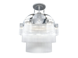 METROPOLITAN V - Handmade brass chandelier - Ceiling lamp by Patinas Lighting