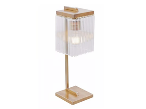 MONACO I - Table lamp in brass and glass - Table lamp by Patinas Lighting