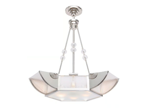 NIZZA I - Handmade brass chandelier - Ceiling lamp by Patinas Lighting