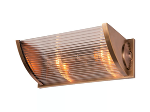 NIZZA I - Handmade brass wall light - Wall lamp by Patinas Lighting