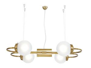 OTTONE 2 - Handmade brass pendant lamp - Ceiling lamp by Patinas Lighting
