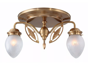 PANNON 2 - Handmade brass ceiling lamp - Ceiling lamp by Patinas Lighting