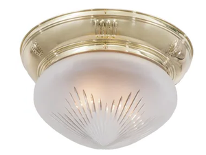 PANNON 25/2 - Brass ceiling light - Ceiling lamp by Patinas Lighting