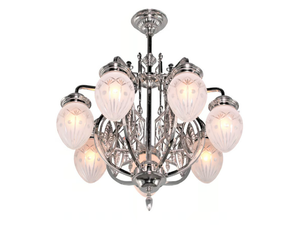 PANNON 7 - Handmade brass chandelier - Ceiling lamp by Patinas Lighting