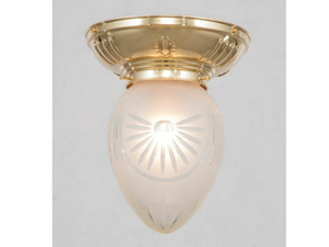 PANNON 8/14 - Brass ceiling light - Ceiling lamp by Patinas Lighting