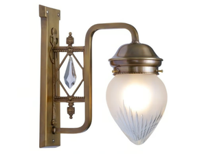 PANNON I - Brass wall lamp - Wall lamp by Patinas Lighting