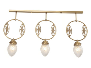 PANNON II - Handmade brass pendant lamp - Ceiling lamp by Patinas Lighting