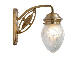PANNON IV - Brass wall lamp - Wall lamp by Patinas Lighting