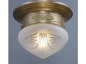 PAPA 20/4 - Handmade brass ceiling lamp - Ceiling lamp by Patinas Lighting