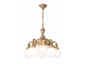 PAPA I - Handmade brass chandelier - Ceiling lamp by Patinas Lighting