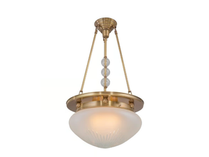 PARIS - Brass pendant lamp - Ceiling lamp by Patinas Lighting