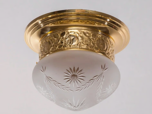 PECS - Brass ceiling light - Ceiling lamp by Patinas Lighting