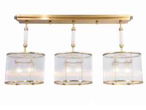 PETITOT I/3 - Handmade brass pendant lamp - Ceiling lamp by Patinas Lighting