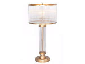 PETITOT II - Handmade brass table lamp - Table lamp by Patinas Lighting