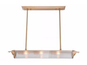PETITOT IX - Handmade brass pendant lamp - Ceiling lamp by Patinas Lighting