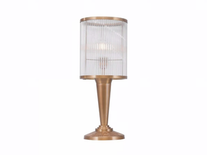 PETITOT VII - Handmade brass table lamp - Table lamp by Patinas Lighting