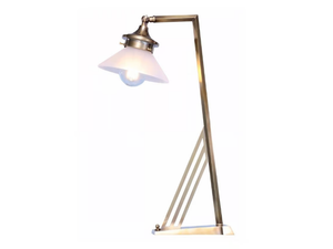 PRAGUE III - Handmade brass table lamp - Table lamp by Patinas Lighting