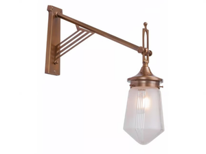 PRAGUE VI - Handmade brass wall lamp - Wall lamp by Patinas Lighting