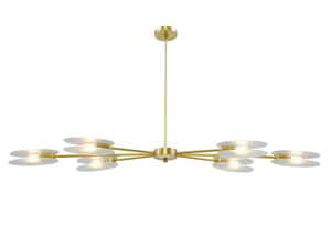 PRESENT CHANDELIER 2 - LED dimmable brass pendant lamp - Ceiling lamp by Patinas Lighting