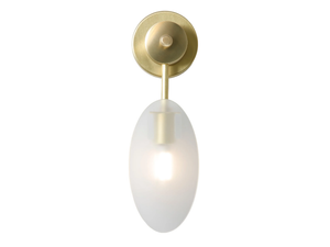 PRESENT WALL LIGHT 1 - LED brass wall light - Wall lamp by Patinas Lighting