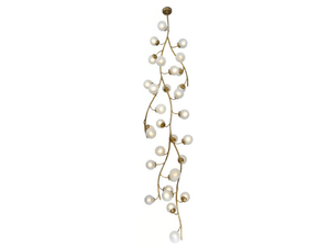 PRIMAVERA 31 - Handmade brass ceiling lamp - Ceiling lamp by Patinas Lighting