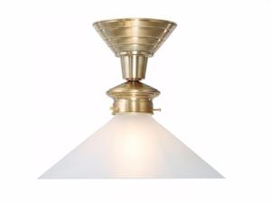 SNOOKER - Handmade brass ceiling lamp - Ceiling lamp by Patinas Lighting