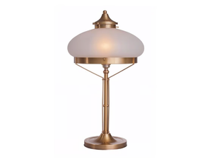 SNOOKER II - Handmade brass table lamp - Table lamp by Patinas Lighting