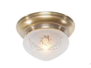 TRIBU 20/3 - Brass ceiling light - Ceiling lamp by Patinas Lighting